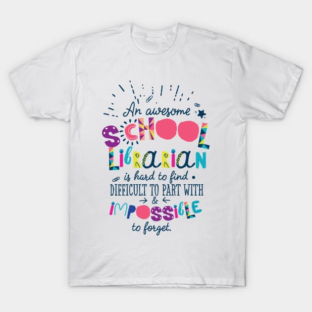 An Awesome School Librarian Gift Idea - Impossible to forget T-Shirt by BetterManufaktur